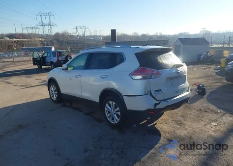 2015 Nissan Rogue Sv from USA, damaged, VIN 5N1AT2MV2FC878996